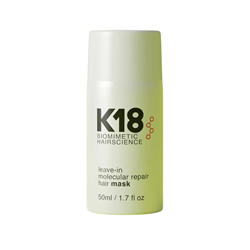 מסכה לתיקון ושיקום מולקולרי של השיער – K18