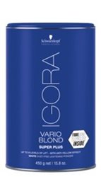 SCHWARZKOPF שוורצקופף IGORA אבקת הבהרה חזקה במיוחד 450 גרם