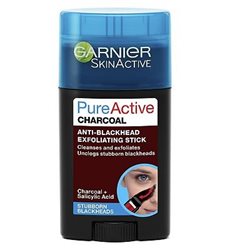 PURE ACTIVE CHARCOAL סטיק פחם לניקוי ראשים שחורים גרנייה