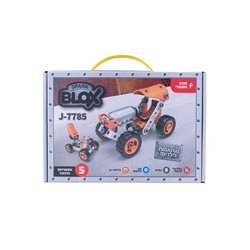 BLOX ערכת בניה עם מנוע 5 ב 1 – 84 חלקים