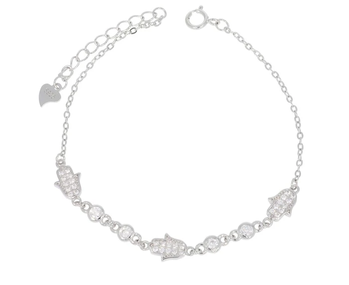 צמיד חמסות כסף 925