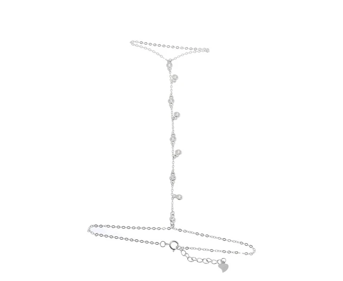 צמיד כסף ג'אדי 925 עיגולים