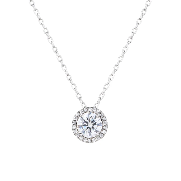 שרשרת מוסונייט סוליטר 1.5 קראט