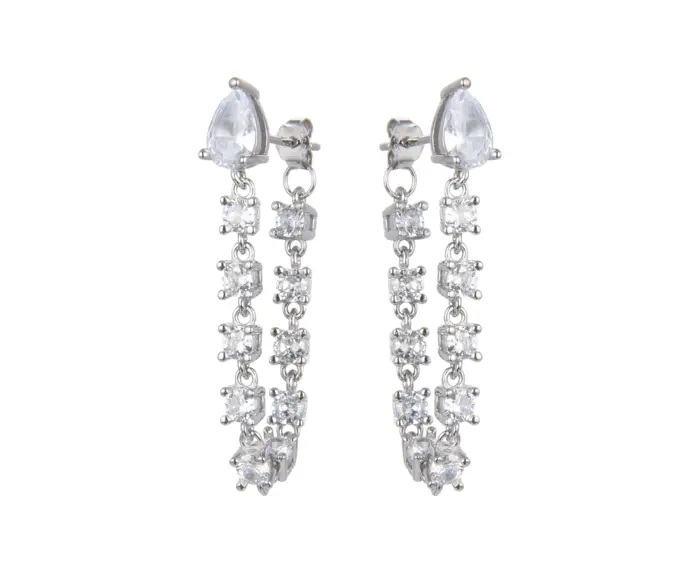 עגיל טיפה הפוכה