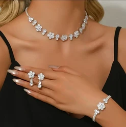 סט פרח כסף 3 מוצרים