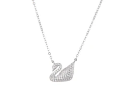 שרשרת ברבור משובץ