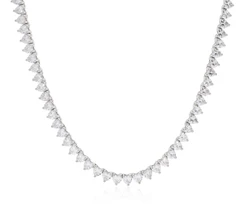 שרשרת טניס כסף 925 (45CM)