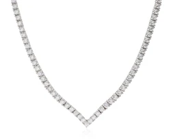 שרשרת טניס כסף 925 2M