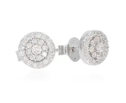 זוג עגילי כסף 925 אמילאנו