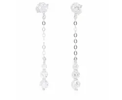 זוג עגילים נופלים כסף 925 לה בל