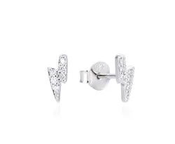 עגיל ברק משובץ