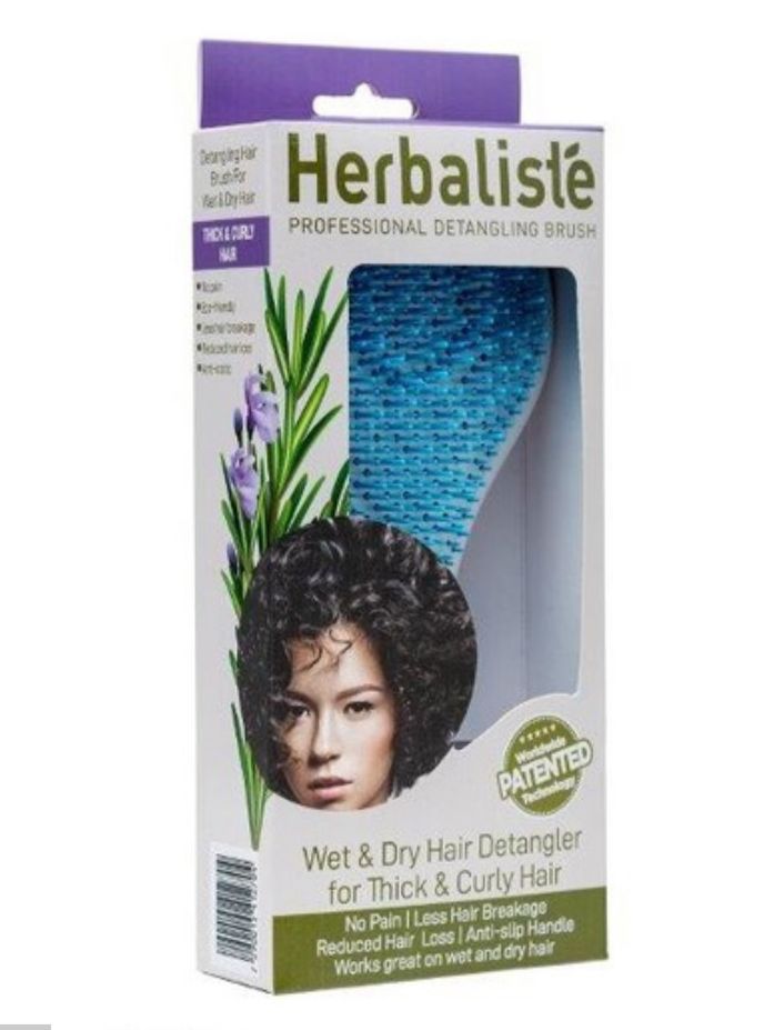 מברשת לשיער הרבליסטה לשיער מתולתל