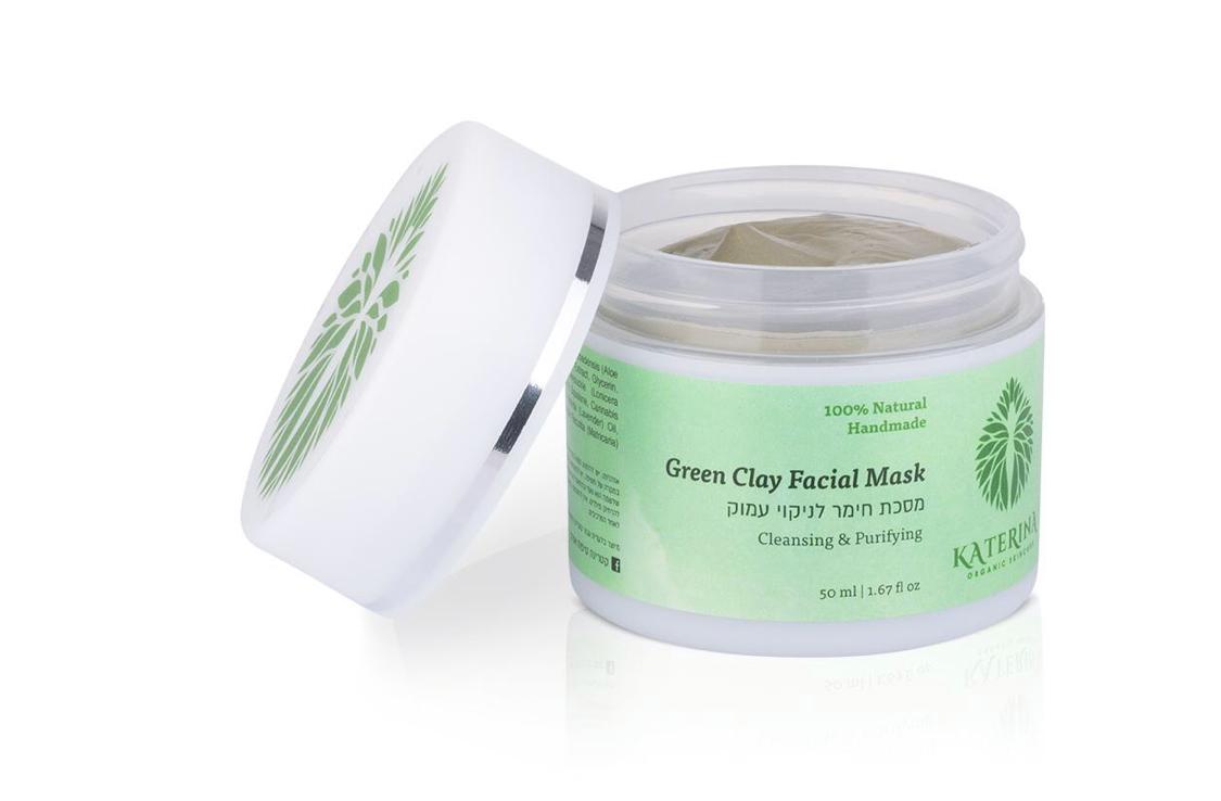 מסכת חימר לניקוי עמוק קטרינה