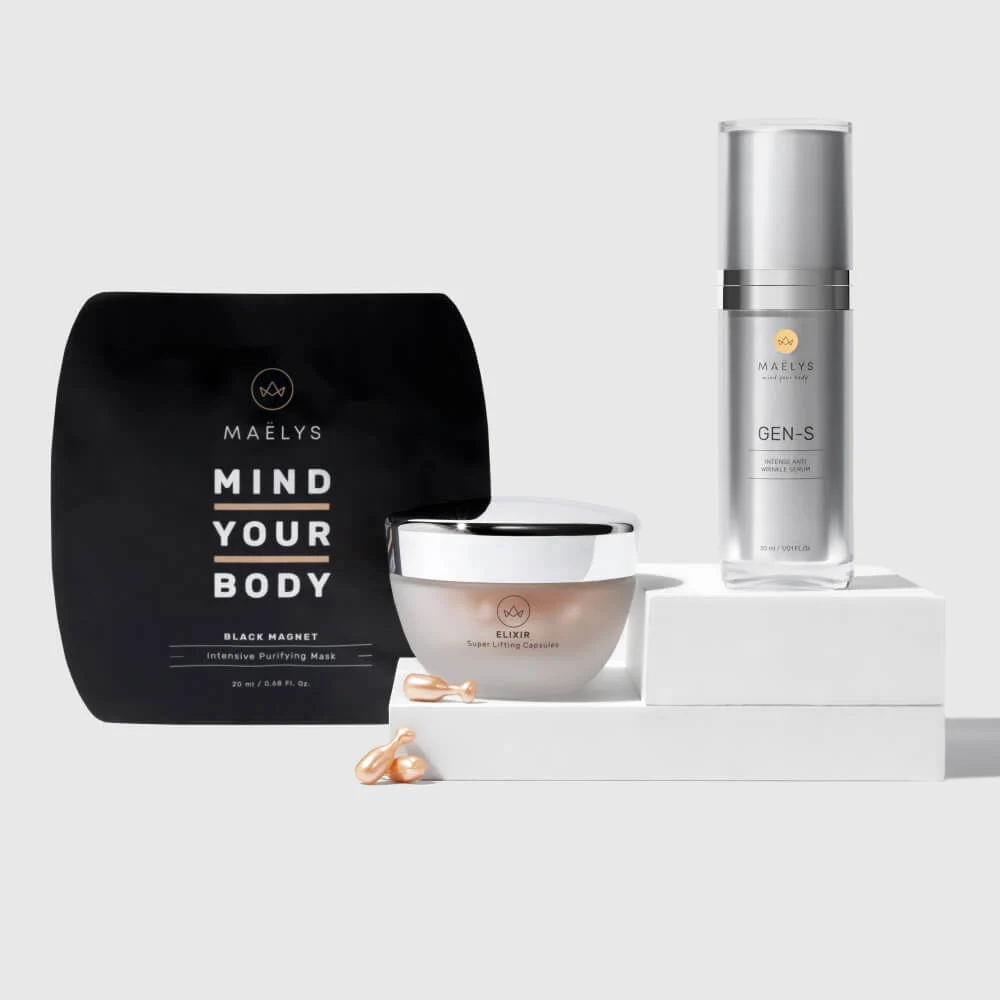 I WOKE UP LIKE THIS ערכת טיפוח לעור זוהר מאליס