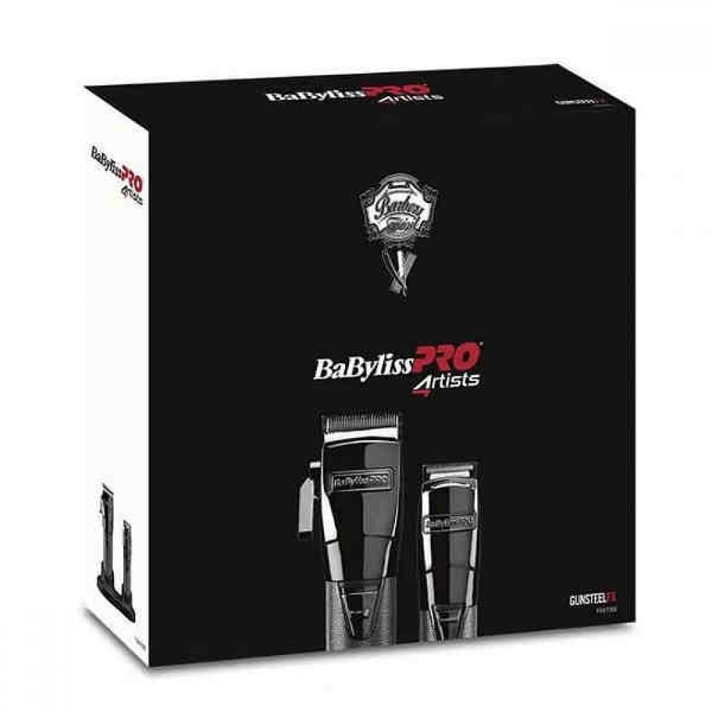 בייביליס פרו BABYLISS PRO | סט מכונת תספורת ופיניש טרימר מקצועי