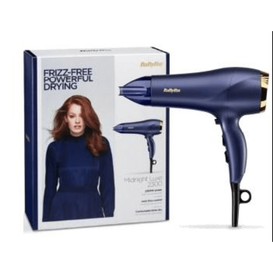 מייבש שיער 2300 וואט 3 הגדרות חום 2 מהירויות דגם 57819PE – בייביליס