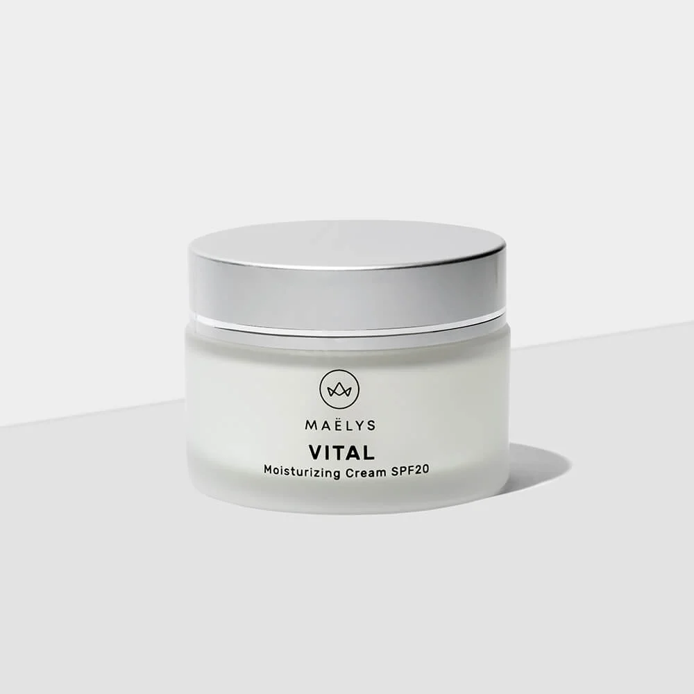 VITAL קרם פנים עם מקדם הגנה מאליס