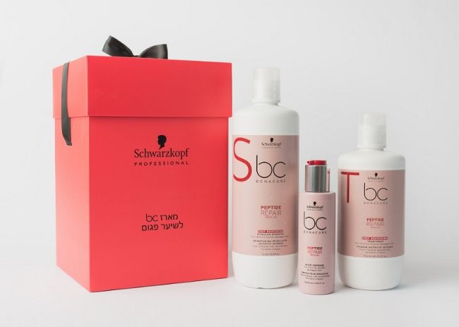 שוורצקופף BC מארז ריפר רסקיו לשיער פגום | שמפו + מסכה + סרום