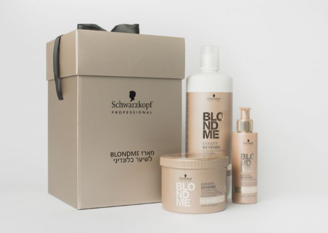 שוורצקופף מארז בלונדמי BLONDME לשיער בלונדיני