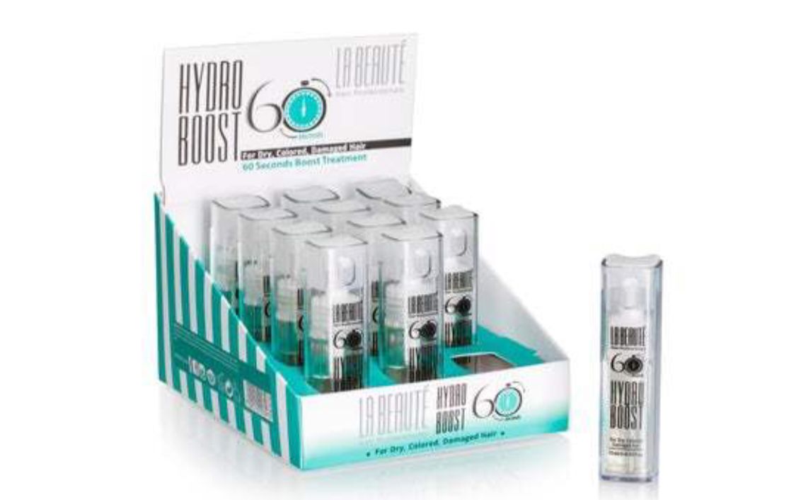 LA BEAUTE לה בוטה אמפולות קרטין  לשיקום שיער יבש ופגום 12 יחידות