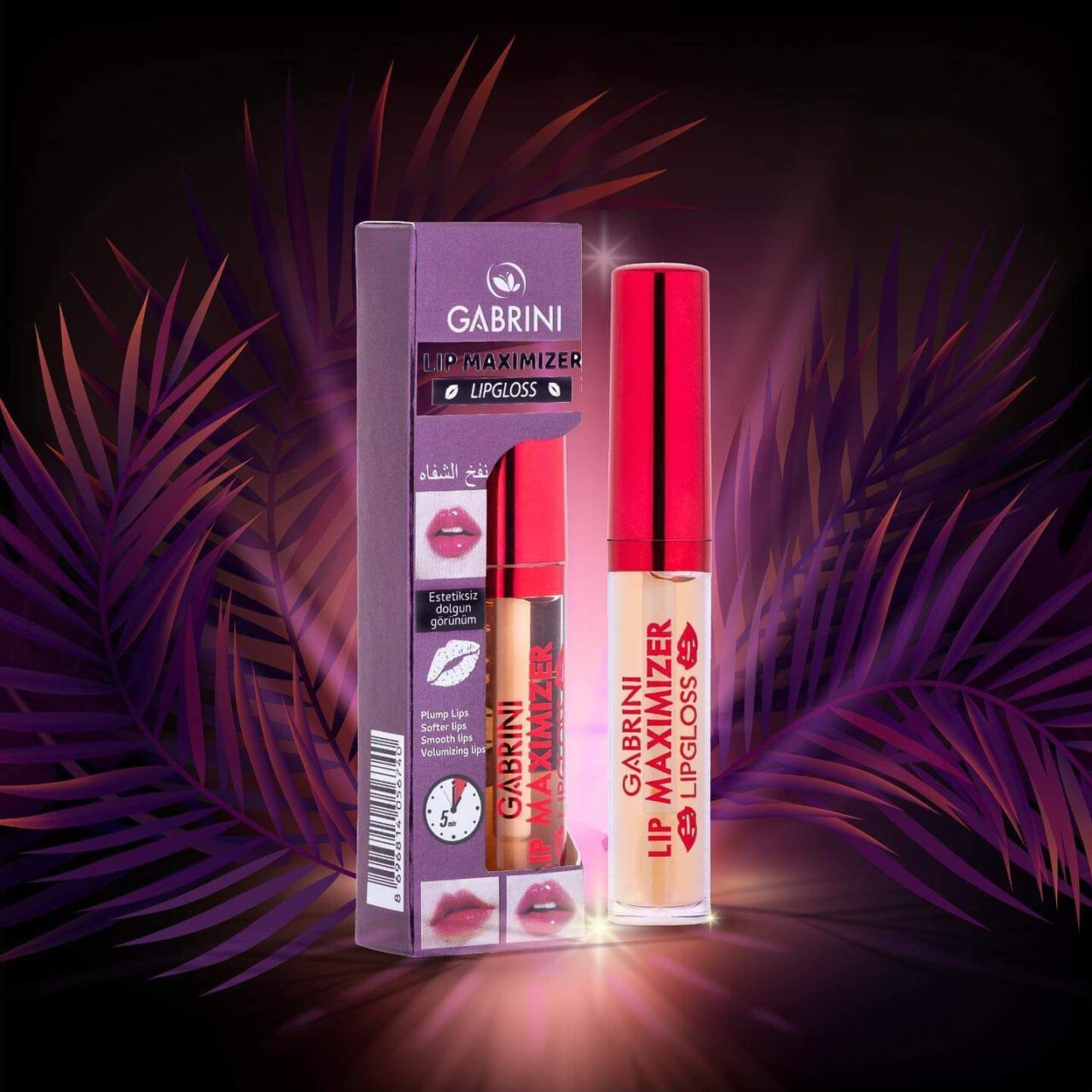 ליפ גלוס מנפח לשפתיים גבריני