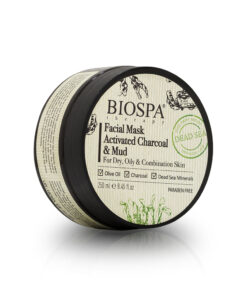 BIOSPA מסיכת בוץ ופחם פעיל