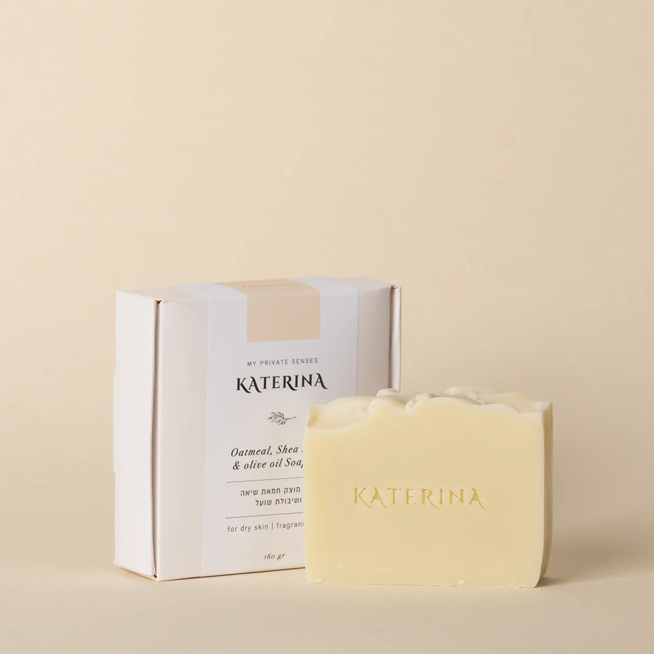 סבון מוצק שיאה ושיבולת שועל קטרינה