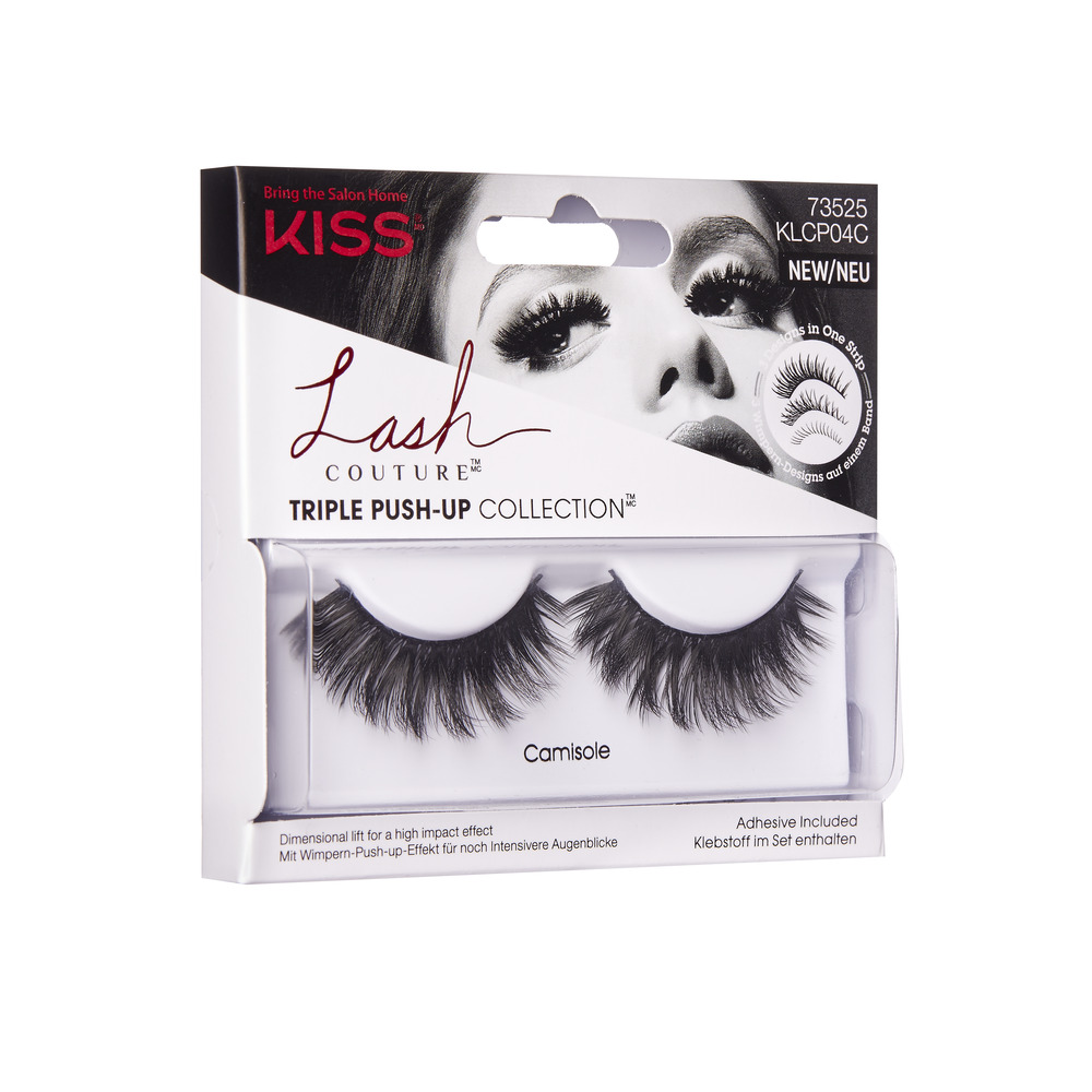 ריסים מלאכותיים Couture Triple Push Up Camisole + דבק – קיס