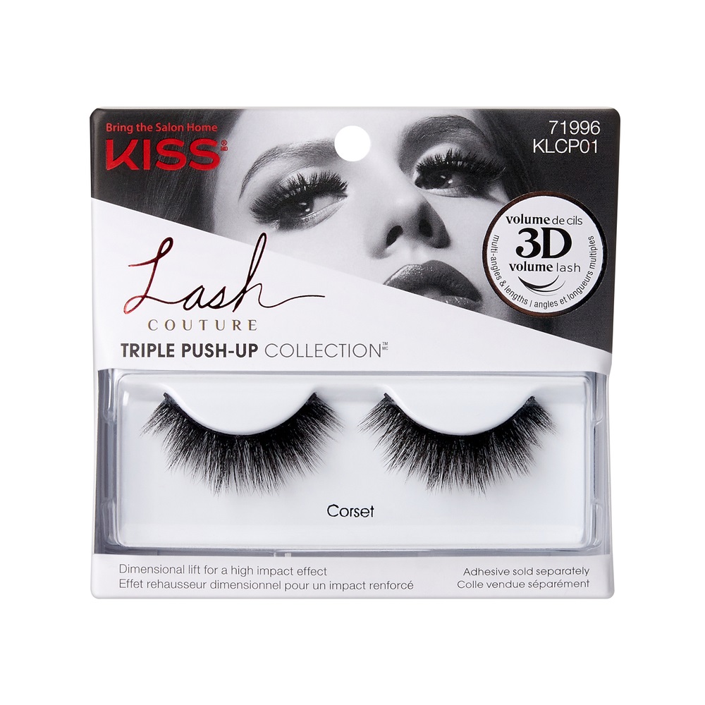 ריסים מלאכותיים Couture Triple Push Up Corset + דבק – קיס