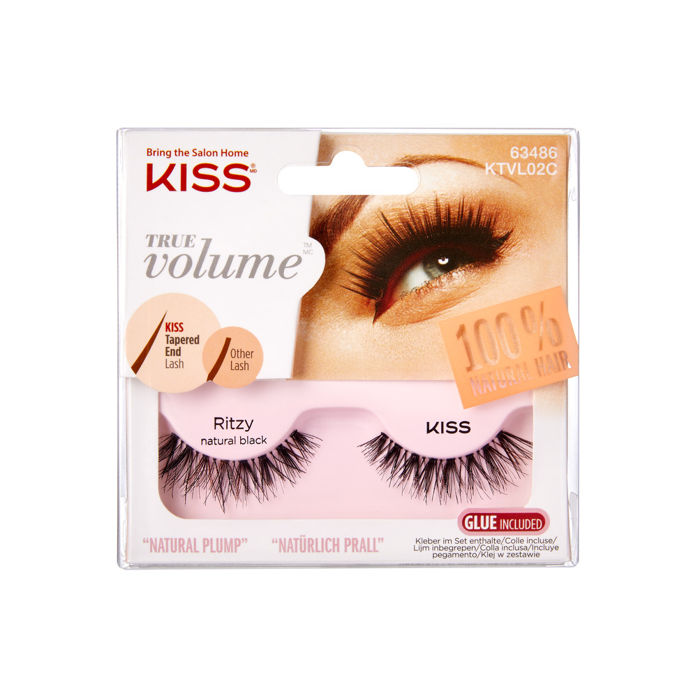 ריסים מלאכותיים True Volume Lash Ritzy + דבק – קיס