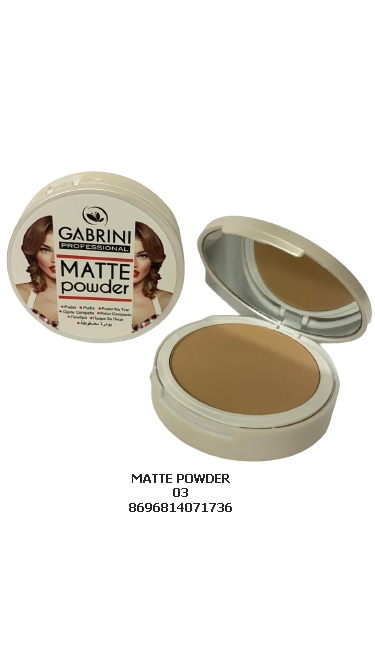 פודרה מט מספר 03 גבריני