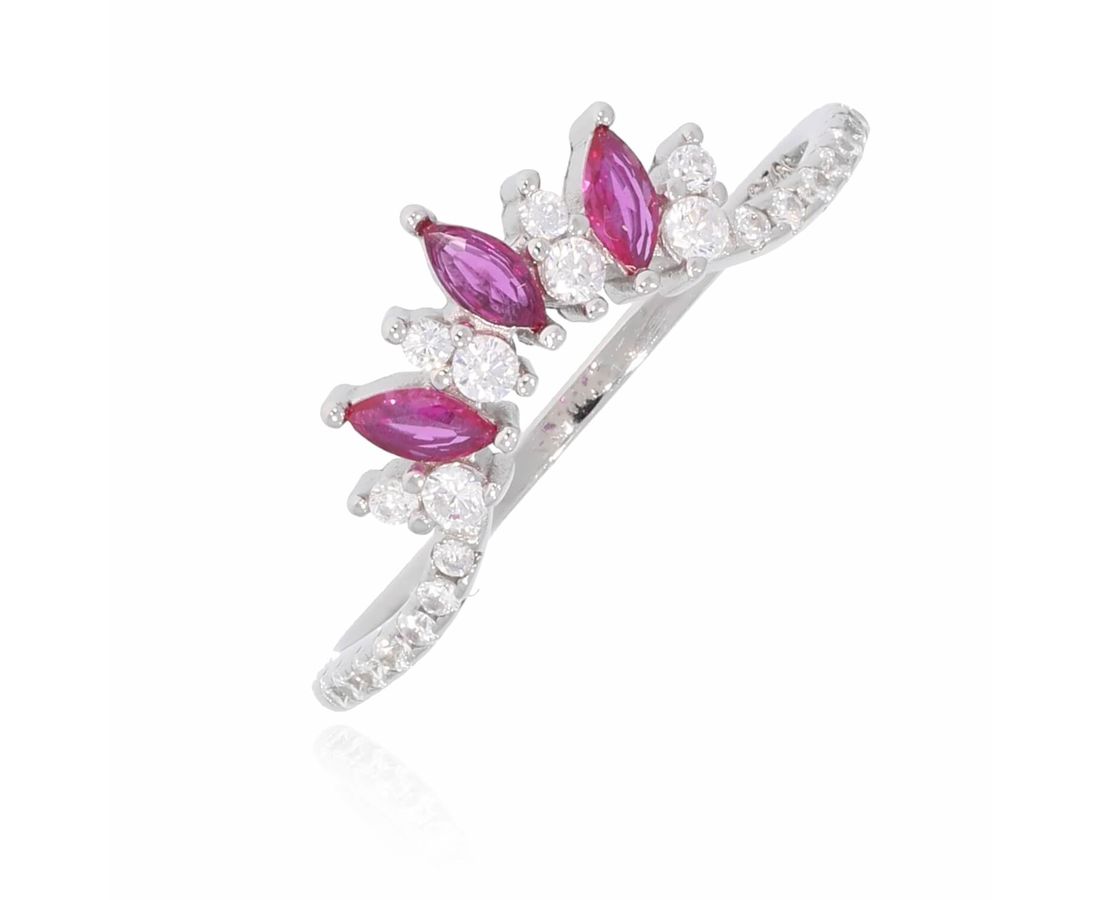 טבעת כסף 925 כתר