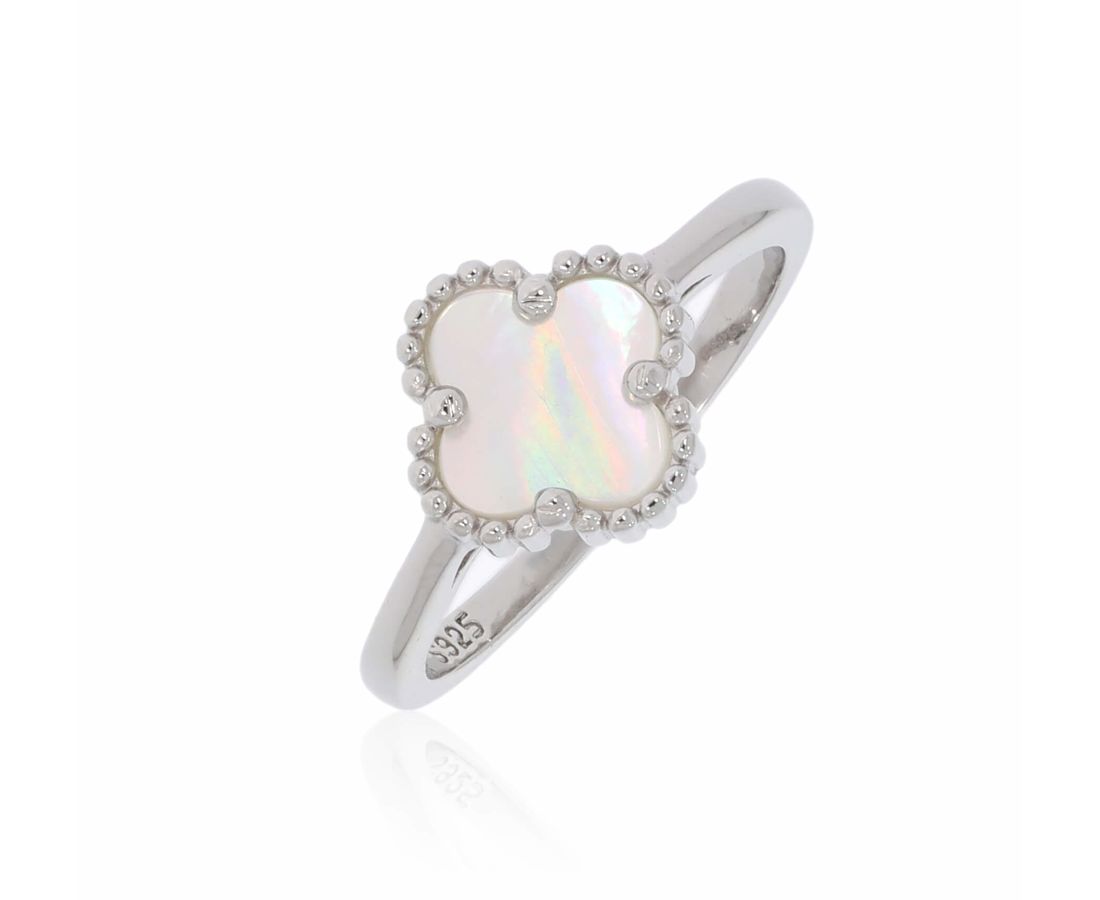 טבעת פרח כסף 925 (MM9*9)