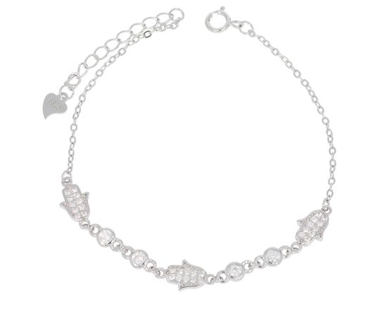 צמיד חמסות כסף 925