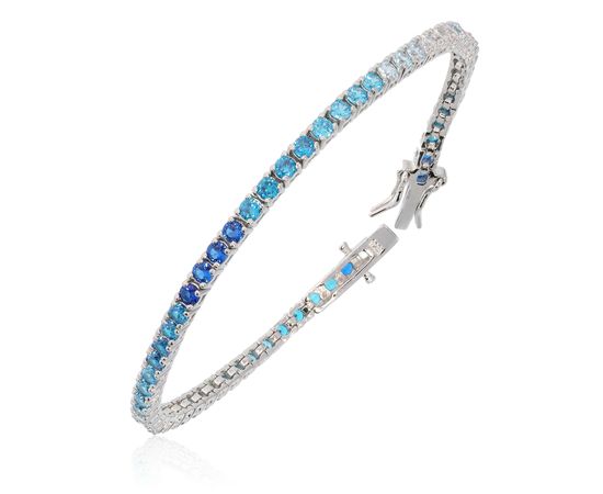 צמיד טניס כסף 925 (17cm (2.5mm