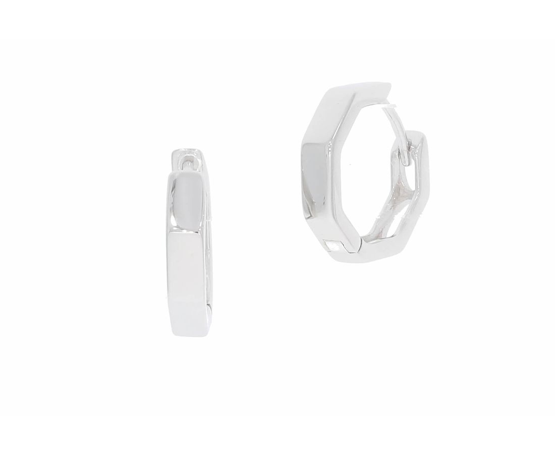 זוג עגילי כסף 925 באדי