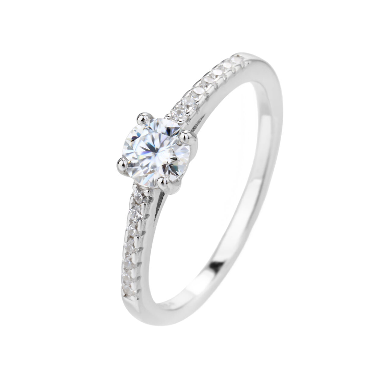 טבעת מוסונייט 1 קראט