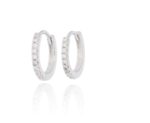 עגיל כסף חישוק 13mm עגיל כסף חישוק 13mm