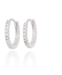 עגיל כסף חישוק 13mm