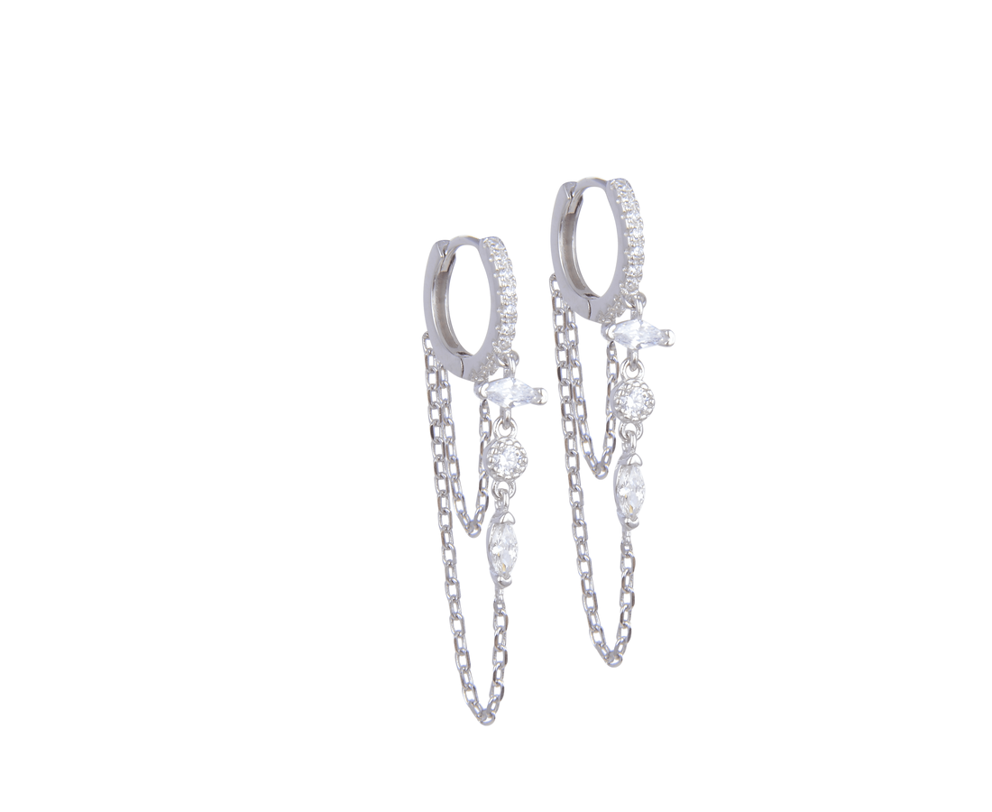 עגיל כסף חישוק