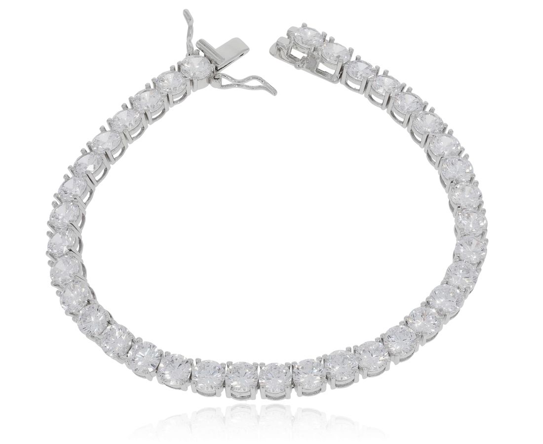 צמיד טניס כסף 5mm