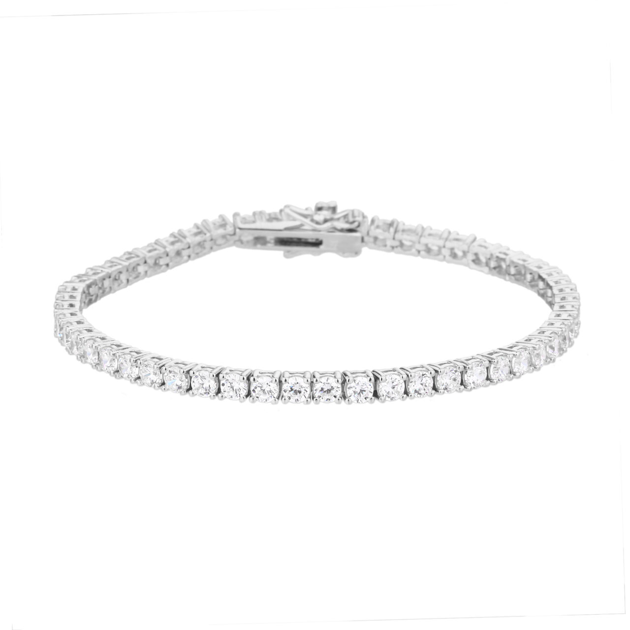 צמיד טניס מוסונייט 2 קראט