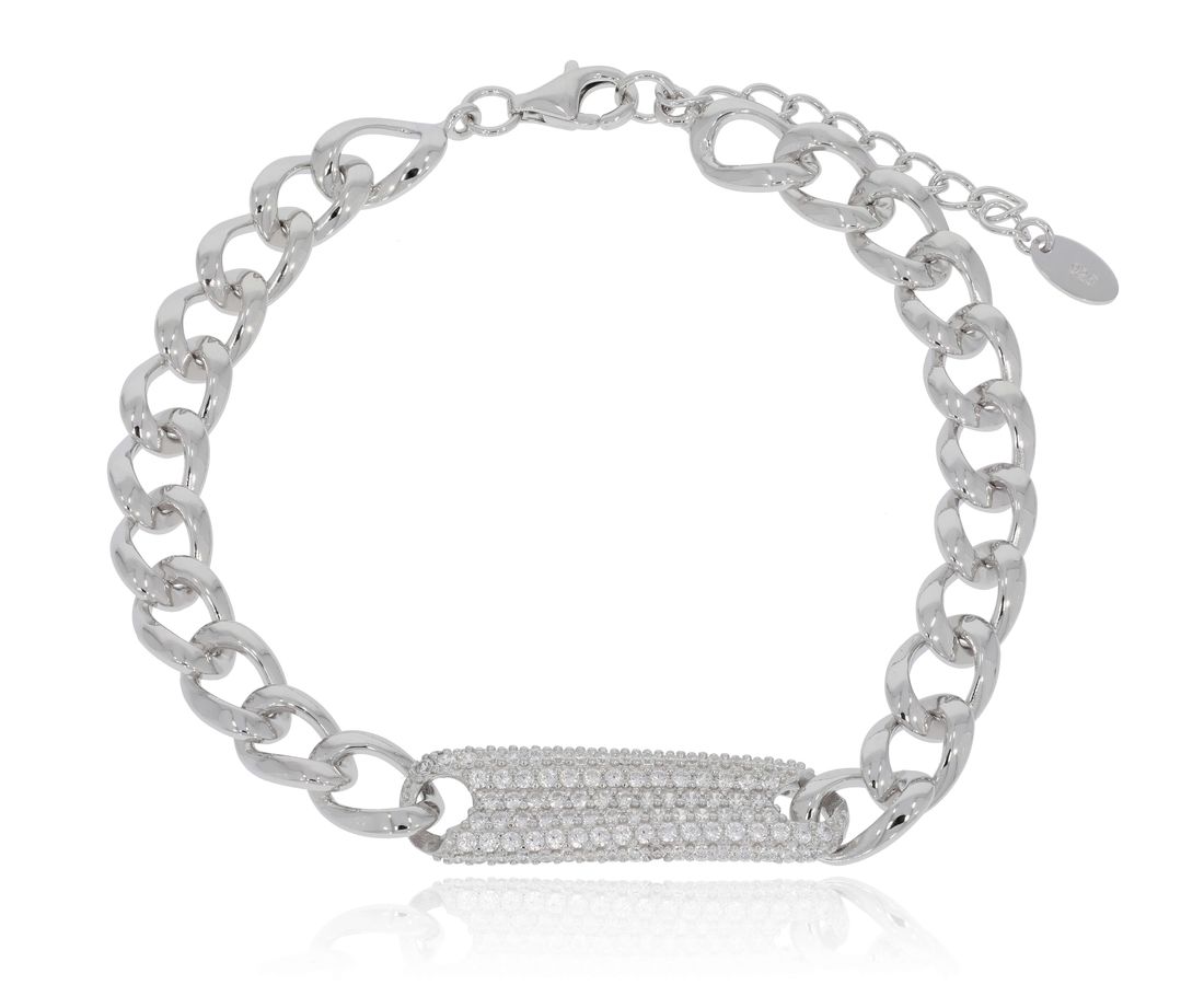 צמיד כסף חוליות 925