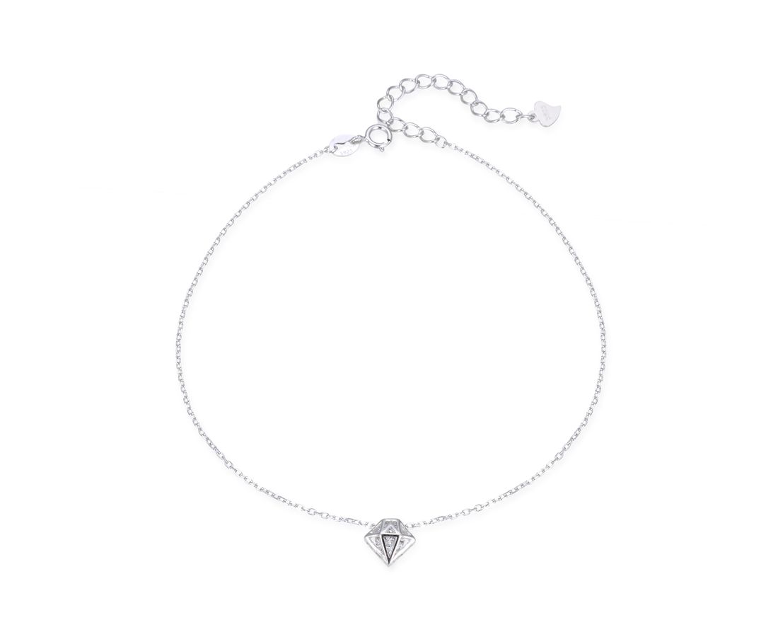 צמיד רגל זירקון