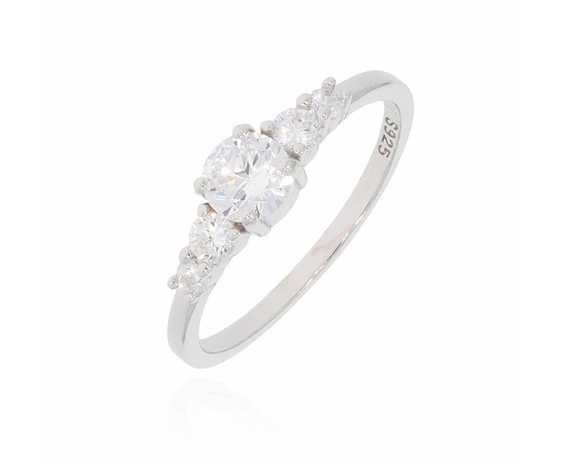 טבעת כסף 925 זוהר