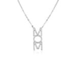 שרשרת MOM משובץ