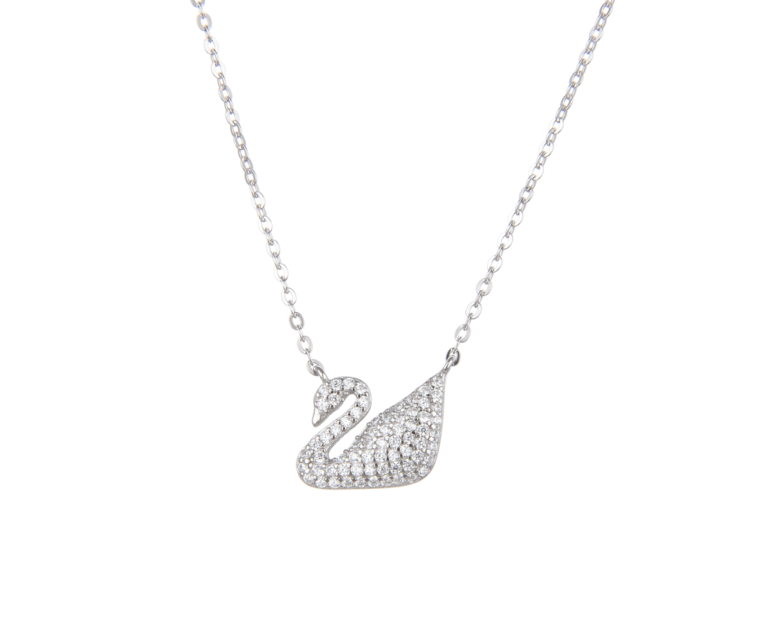 שרשרת ברבור משובץ