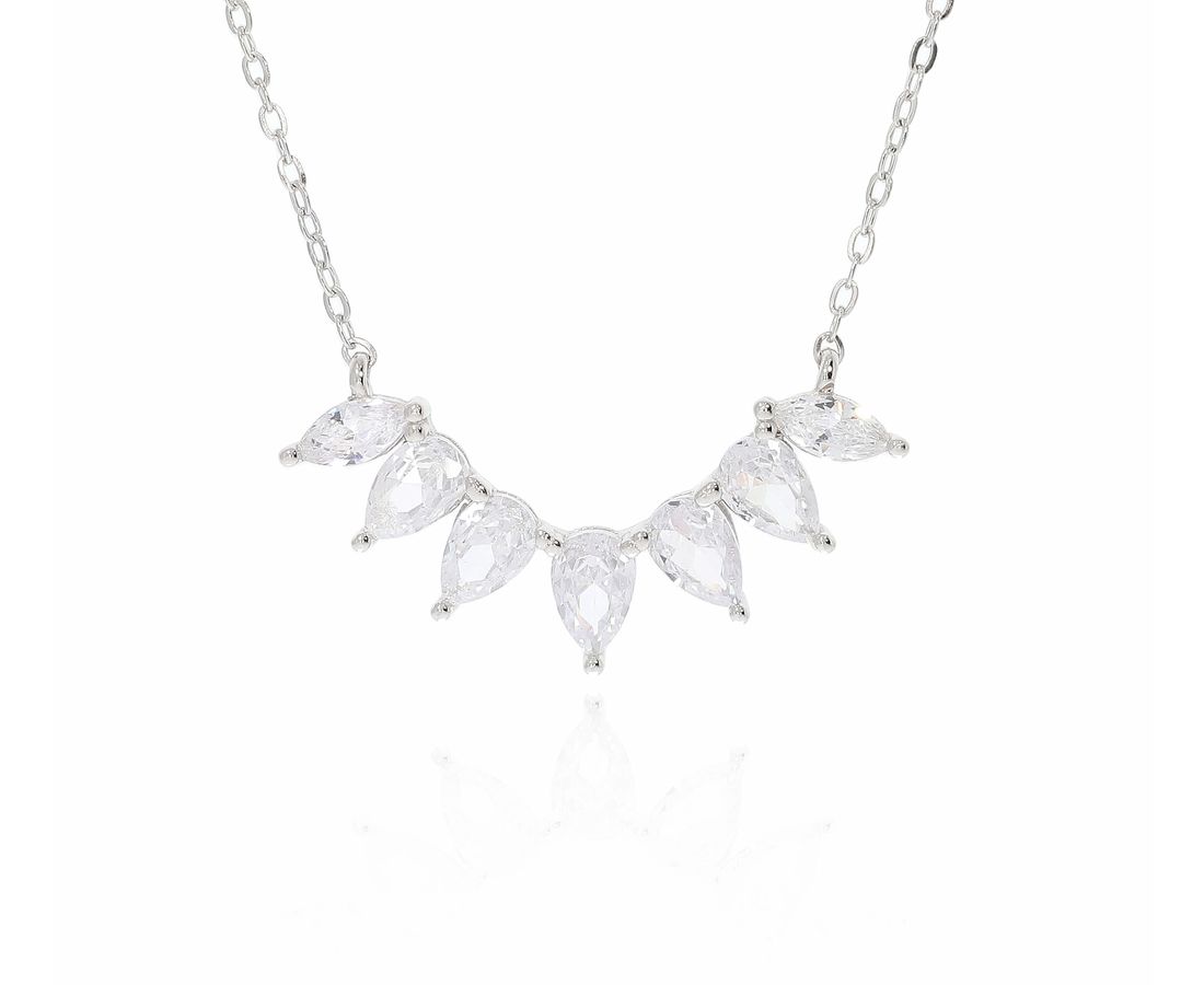 שרשרת טיפות כסף 925