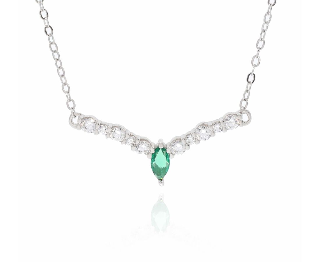 שרשרת כסף 925 טיפה מור