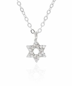 שרשרת מגן דוד כסף 925